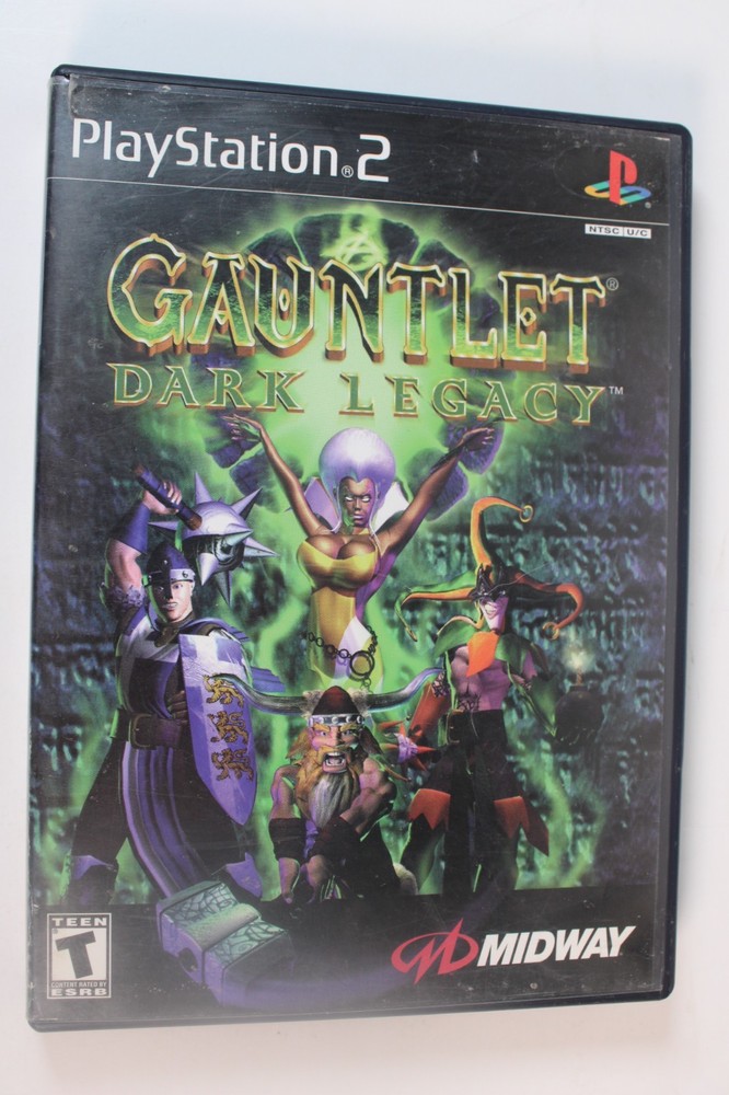 Gauntlet Dark Legacy (Sony PlayStation 2, PS2) Authentic, tested/works great