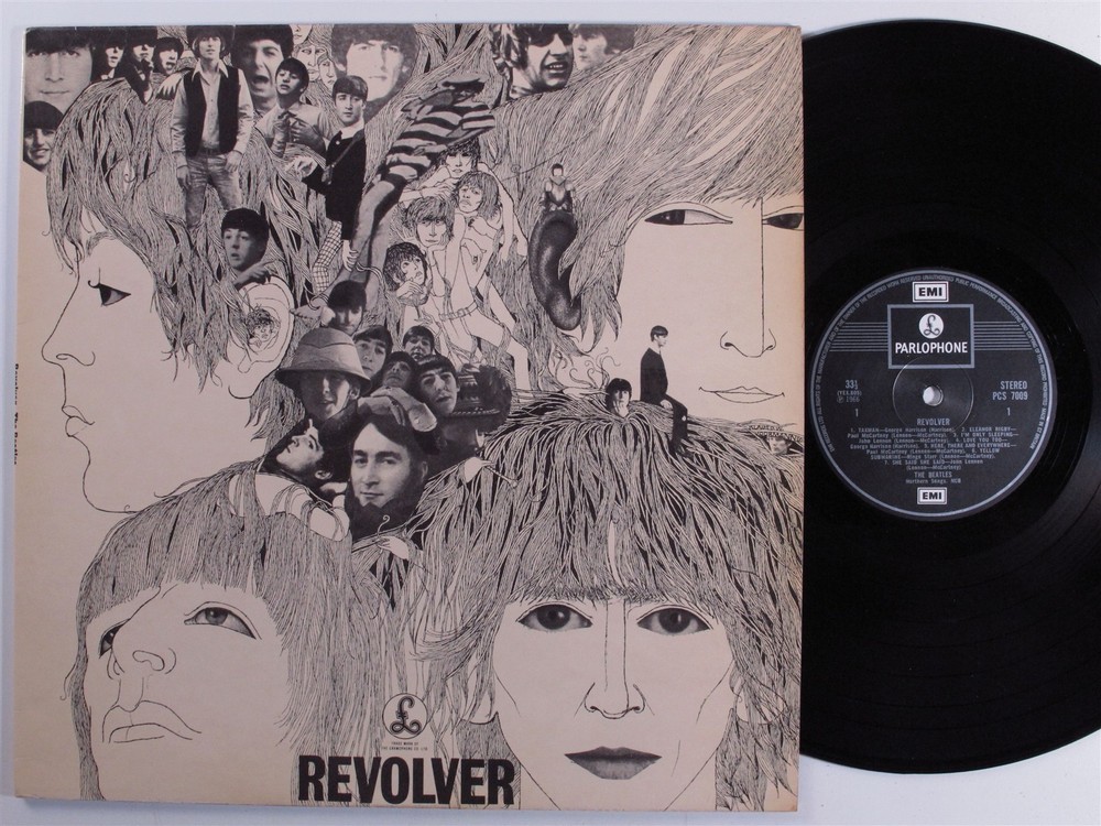 BEATLES Revolver PARLOPHONE LP uk d