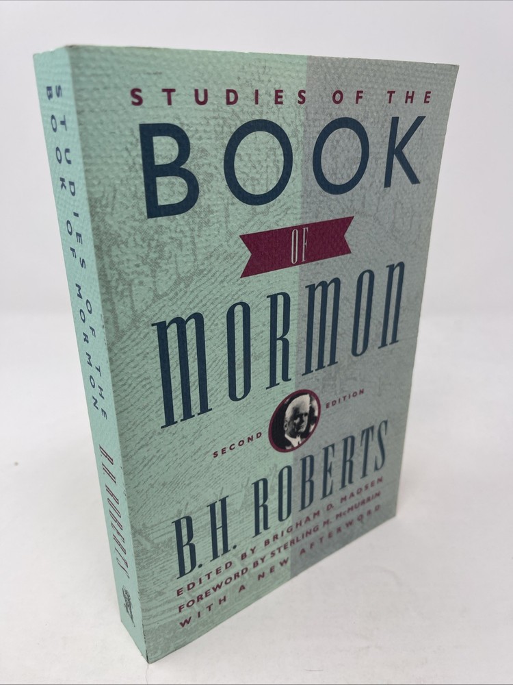 Studies of the Book of Mormon by B.H. Roberts - 1992 2nd Edition (Like New) 3e19