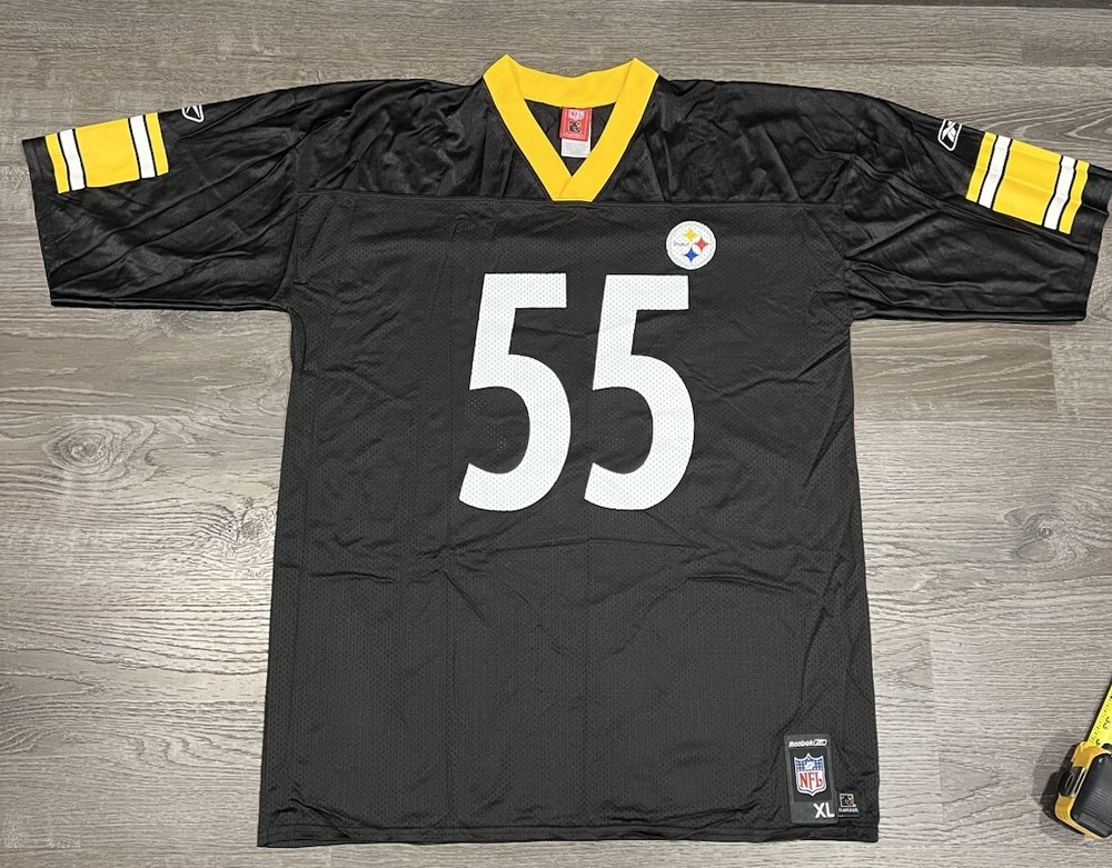 Pittsburgh Steelers NFL Pro Line Porter#55 Football Jersey, Excellent Condition,