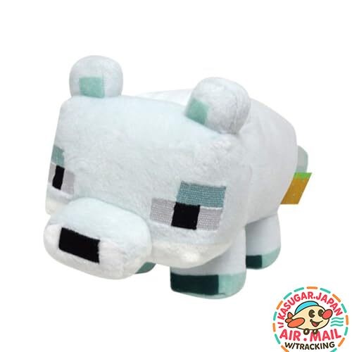 K Company Minecraft Collection Plush Arctic Fox fm Japan w/Tracking