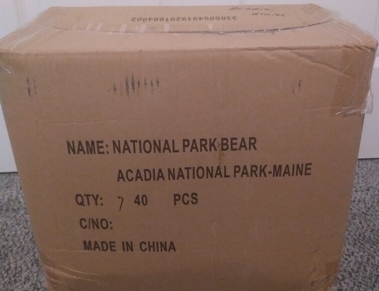 Factory case of 40 Maine Acadia National Park Coin bears-image