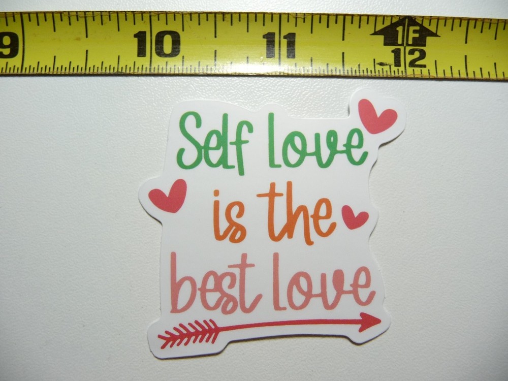 Self Love Arrow Decal Sticker for Positive Motivation