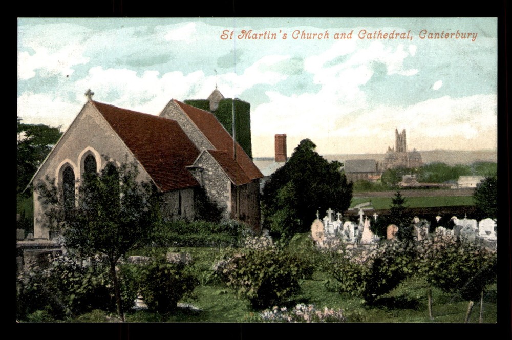St Martins Church And Cathedral Canterbury United Kingdom UK UNP Postcard
