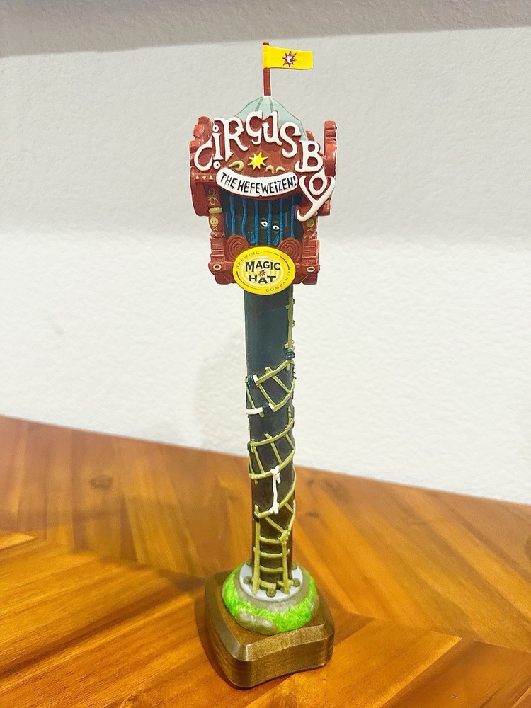 Magic Hat Circus Boy Hefeweizen Draft Beer Tap Handle Vermont