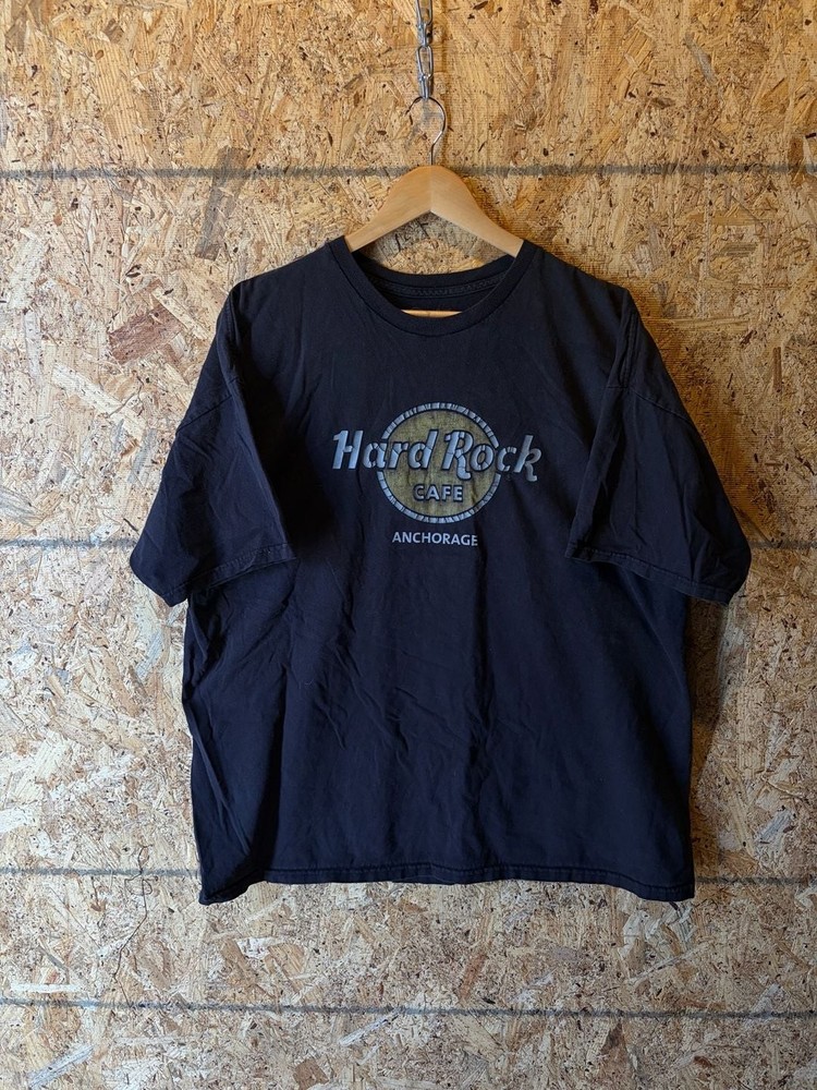 Hard Rock Cafe Anchorage Black Graphic T-Shirt
