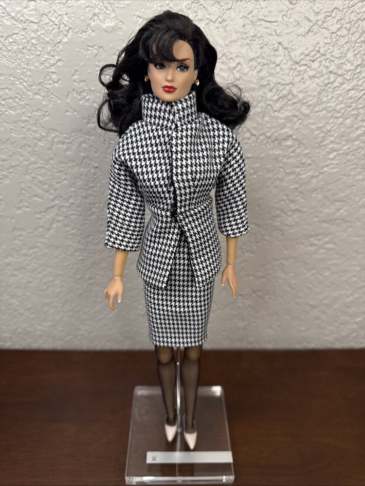 Made for Fashion Dolls and Barbie Herringbone Jacket Coat and Skirt Set New
