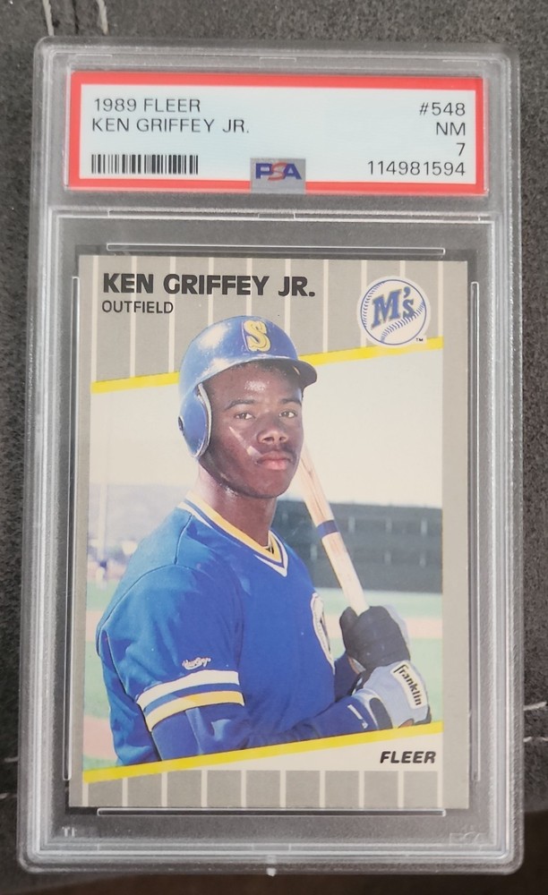 1989 Fleer - Ken Griffey Jr #548 (RC)