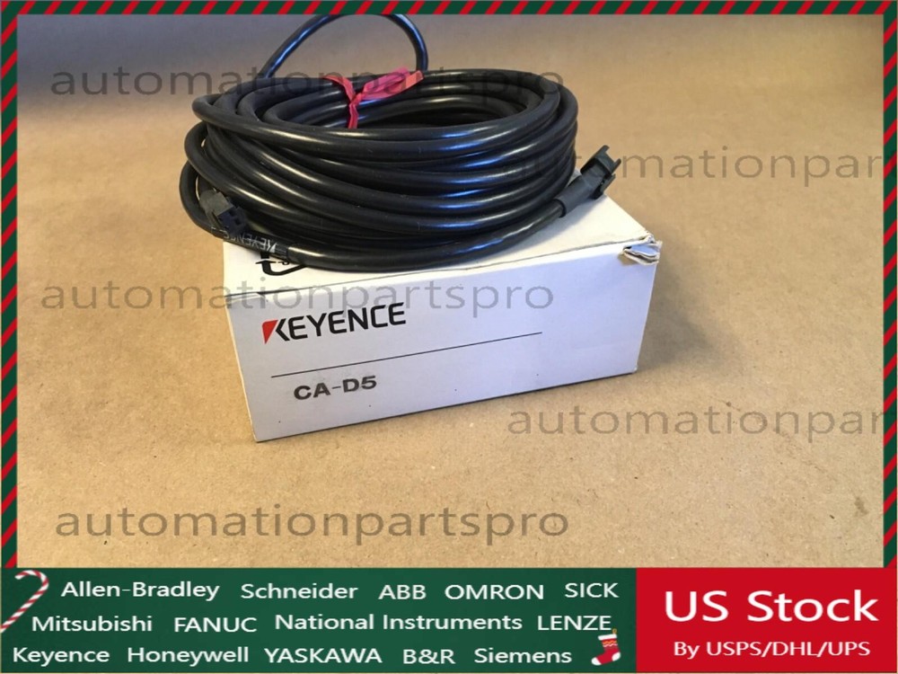 Keyence CA-D5 Illumination 5M Cordset Cable **NEW** (KB)  US Free TAX