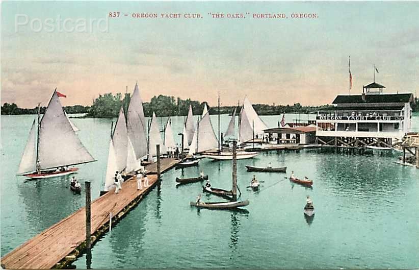 OR, Portland, Oregon, The Oaks, Oregon Yacht Club, Edward H. Mitchell No. 837