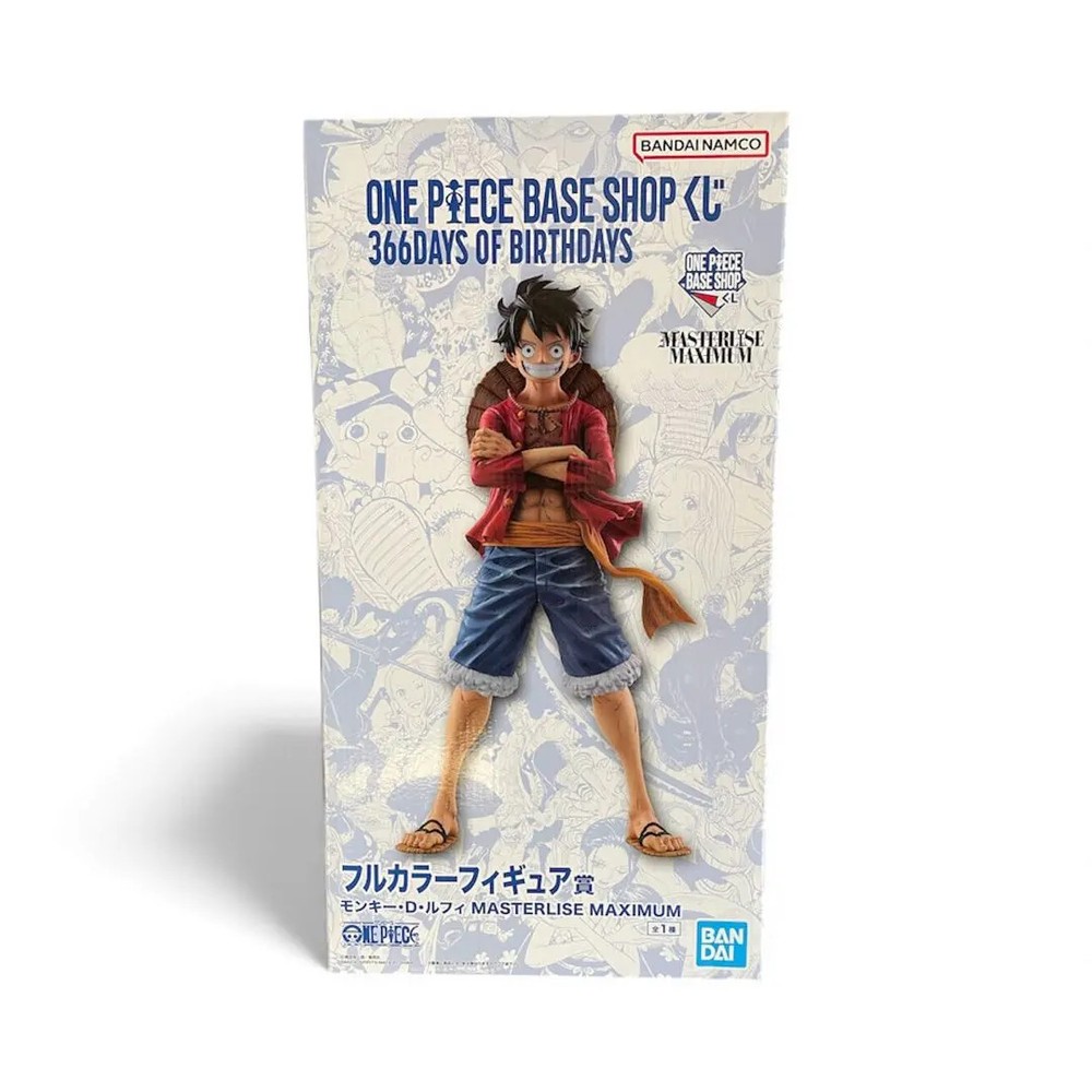 Luffy Ichiban Kuji ONE PIECE Base Shop 366 Days Of Birthday Figure Full Color