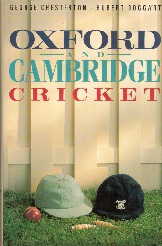 Oxford & Cambridge Cricket History - MCC Library Edition by Hubert