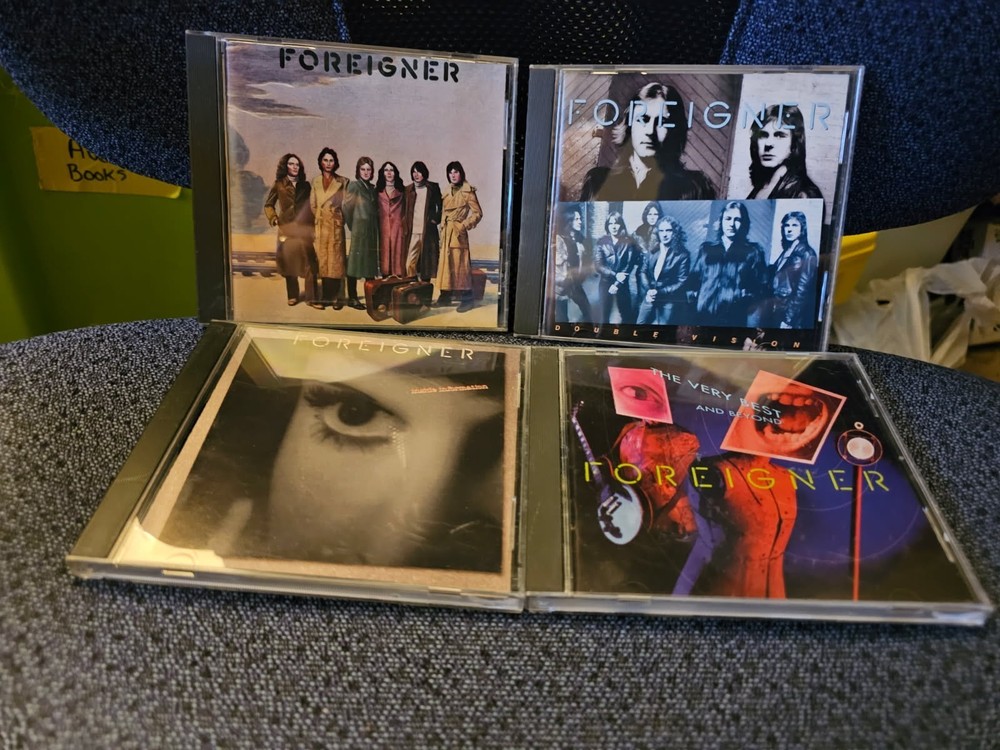 Foreigner Cd Lot Double Vision Self Titled Inside Information Best Of & Beyond