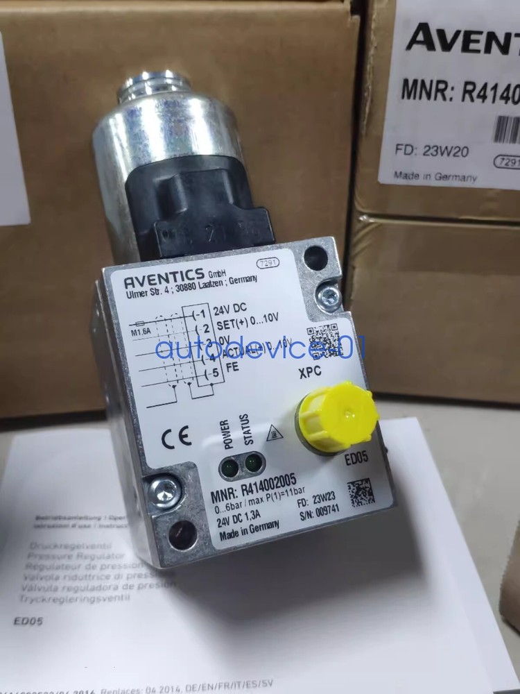 1pcs AVENTICS ED05 Proportional valve R414002005  Pressure Regulating Valve