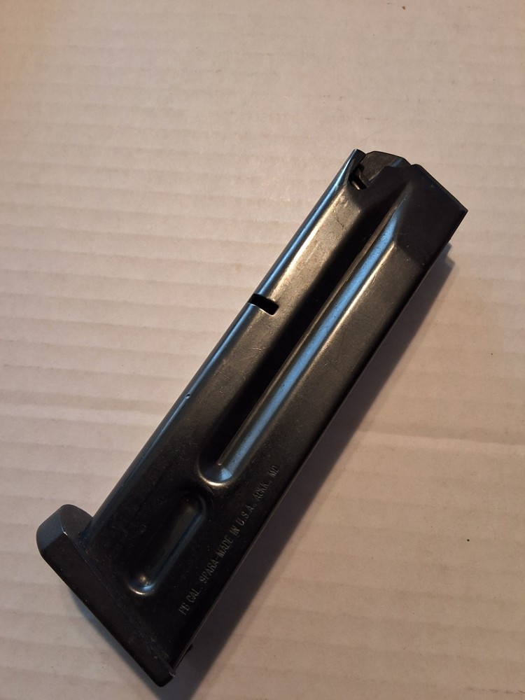 Beretta Model 92 9mm Factory 10 Round Magazine USA Made OEM Very Good Cond