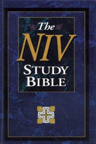 NIV Study Bible by Donald Burdick (1995, Hardcover)