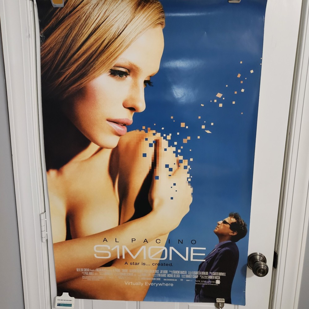 Al Pacino 2002 Simone 27x40 Original Movie Poster S1mone