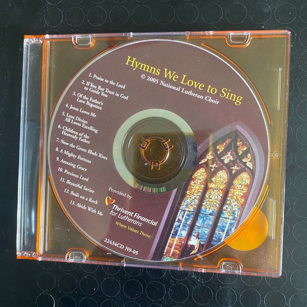 National Lutheran Choir - Hymns We Love to Sing CD 2005 Religious Choral