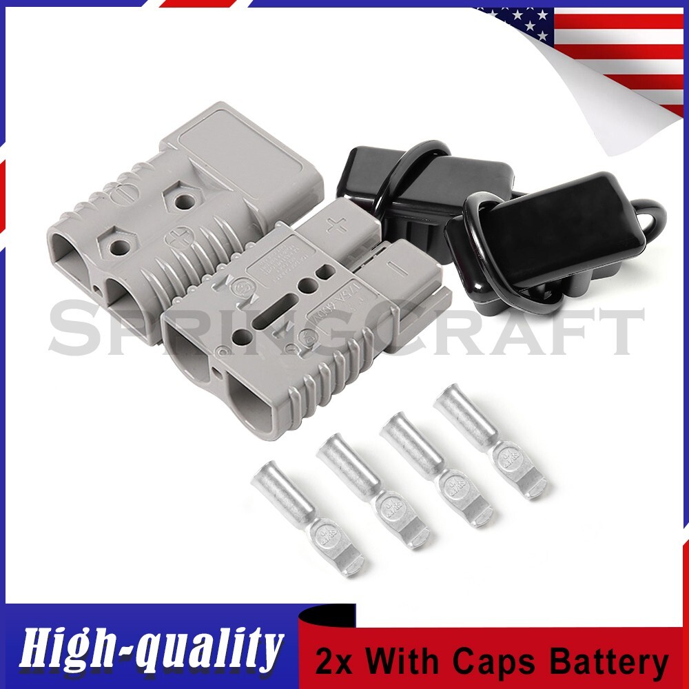 175A Battery Quick Connect Disconnect Cable Plug Winch Terminal connector Kit US