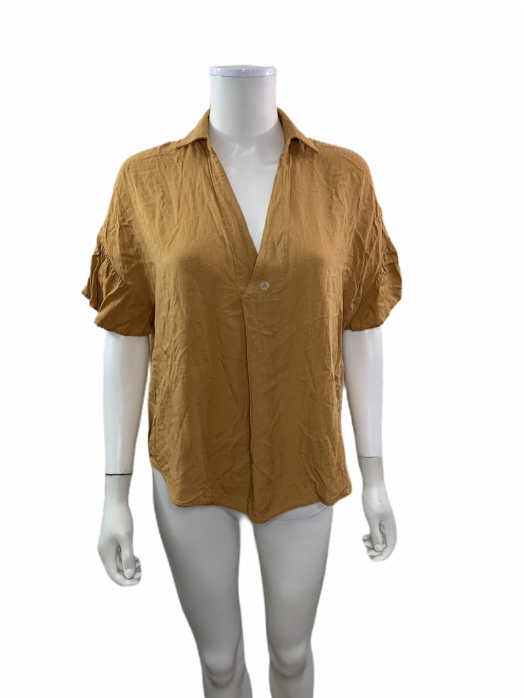 Mustard Seed  Women’s Size Small Oversized Flutter Sleeve Blouse
