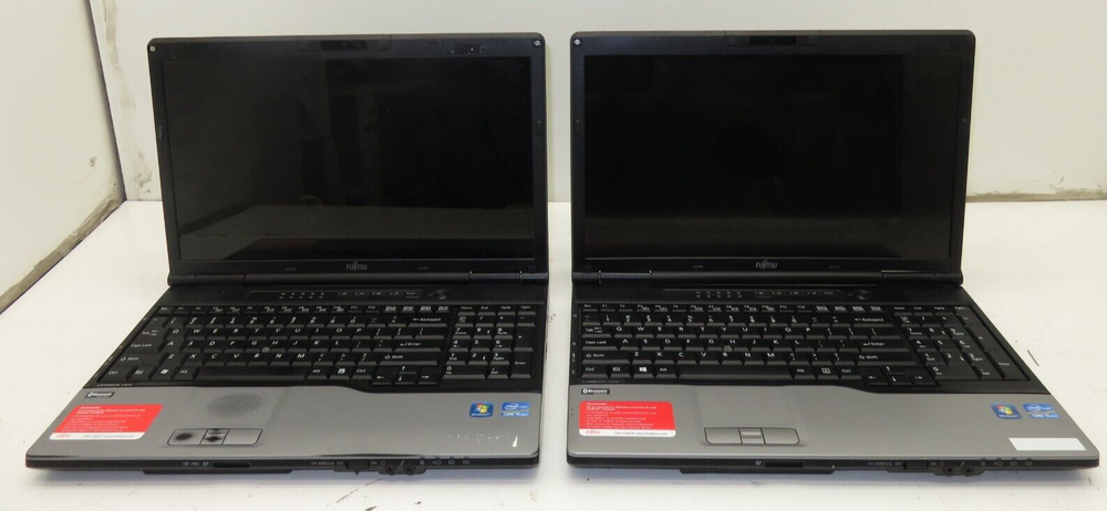 Lot of 2 Fujitsu LifeBook E752 Laptop Intel Core i5 3rd Gen - Parts/Repair