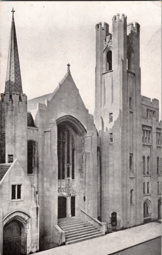 1940's ST. LUKE'S LUTHERAN CHURCH New York City NY m/14 BJ6055