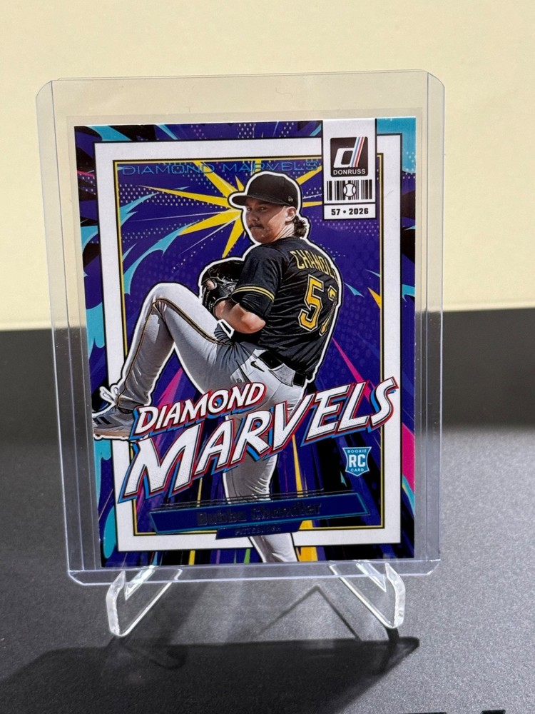 2026 Donruss #3 Bubba Chandler Diamond Marvels