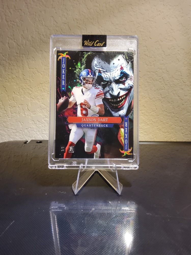 Jaxson Dart 1/1 - 2025 Wild Card Jokers Wild
