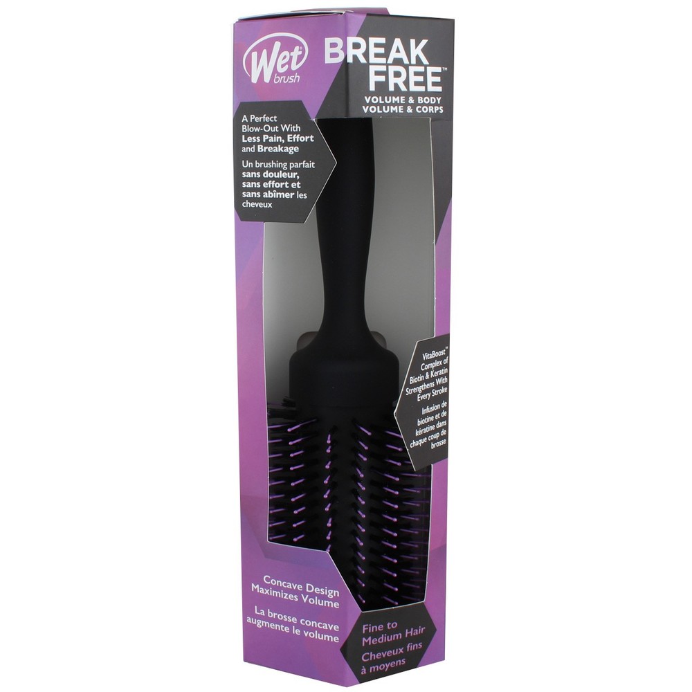 Wet Brush Break Free Volumizing Detangling Hair Brush for Body and Volume  