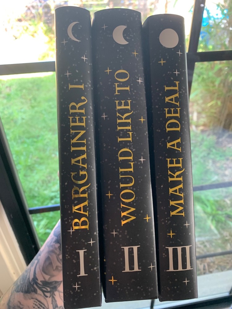 Bookish Box (MISPRINT) The Bargainer Series by Laura Thalassa