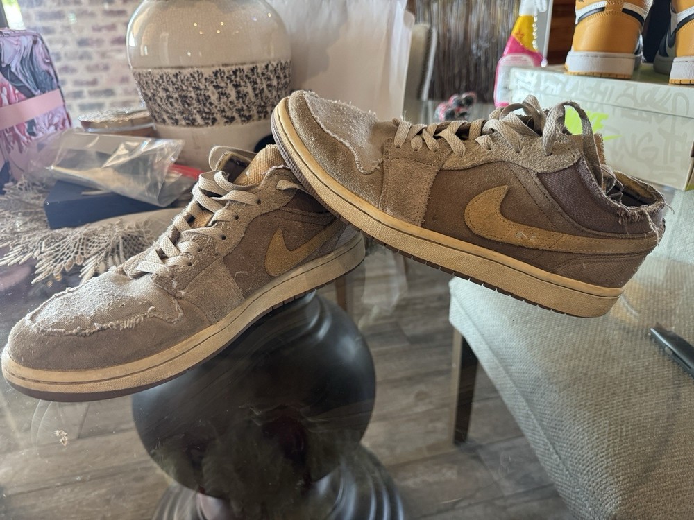 Size 9 - Jordan 1 Low SE Craft Inside OutWorn But Still In Great Shape
