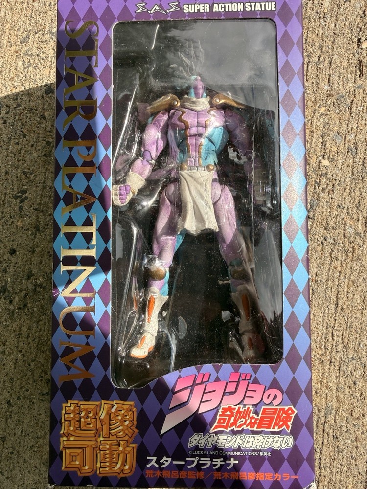 SAS Star Platinum Figure - JoJo's Bizarre Adventure Super Action Statue