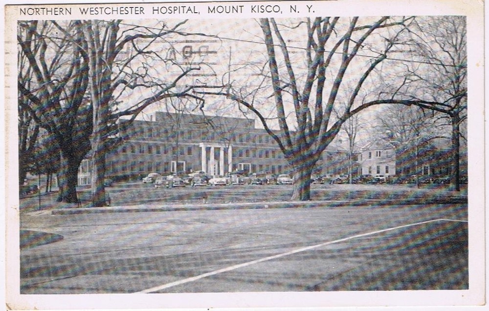 Postcard RPPC Northern Westchester Hospital Mount Kisco New York