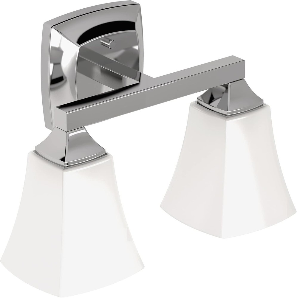 Moen YB5162CH Voss 2-Light Dual-Mount Bath Bathroom Vanity Fixture ,  Chrome