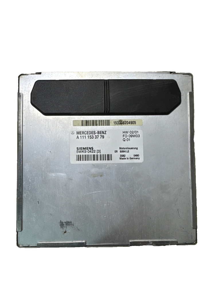 2002 MERCEDES SLK ENGINE ECU 2.3 PETROL M111.983 A1111533779