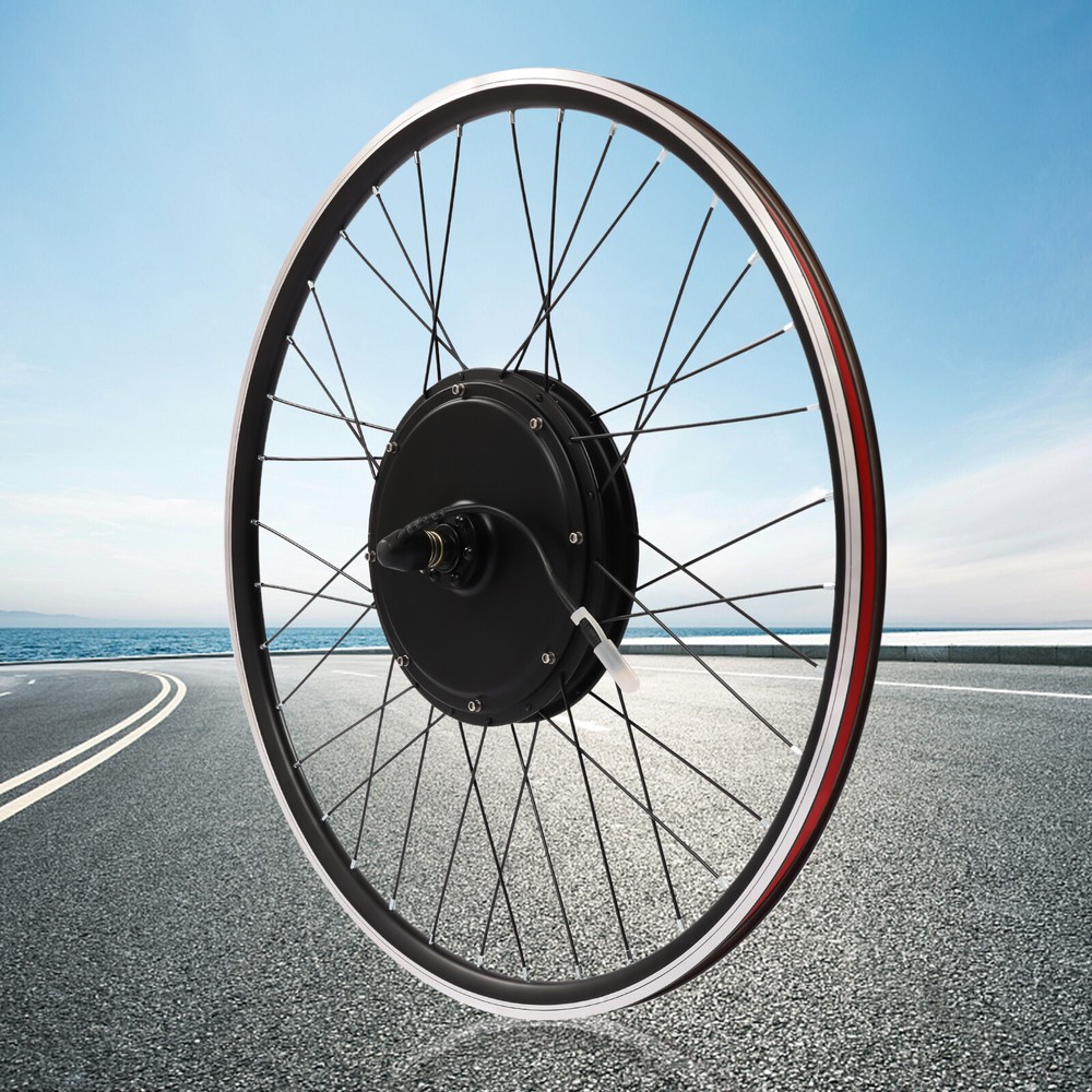 1200W 700cc Bicycle Hub Motor Front Wheel Universal Ebike Conversion Kit  HOT