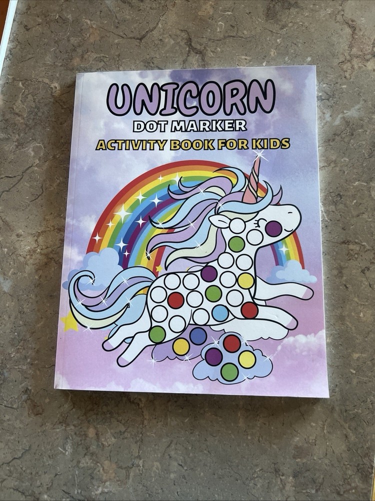 Unicorn Dot Marker Activity Book For Kids