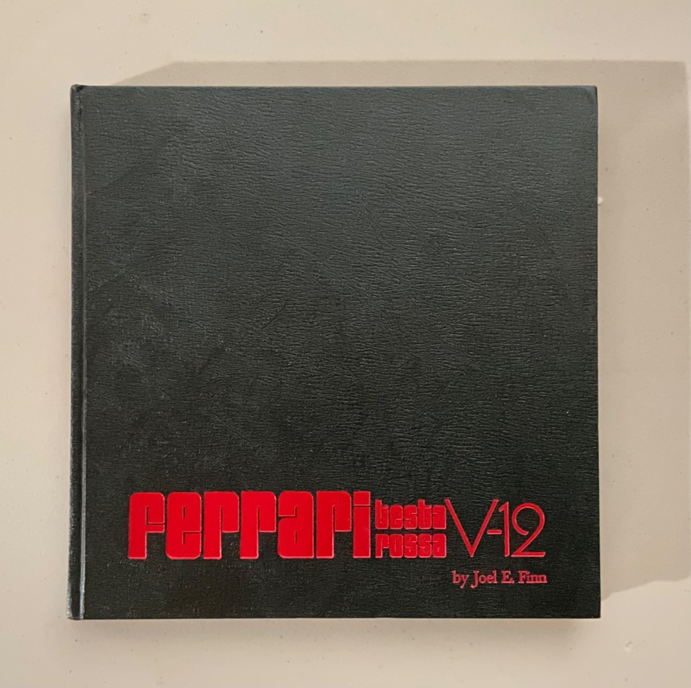 Ferrari Testa Rossa V-12 |  Hardbound by Joel E. Finn |  250 Pontoon Fender
