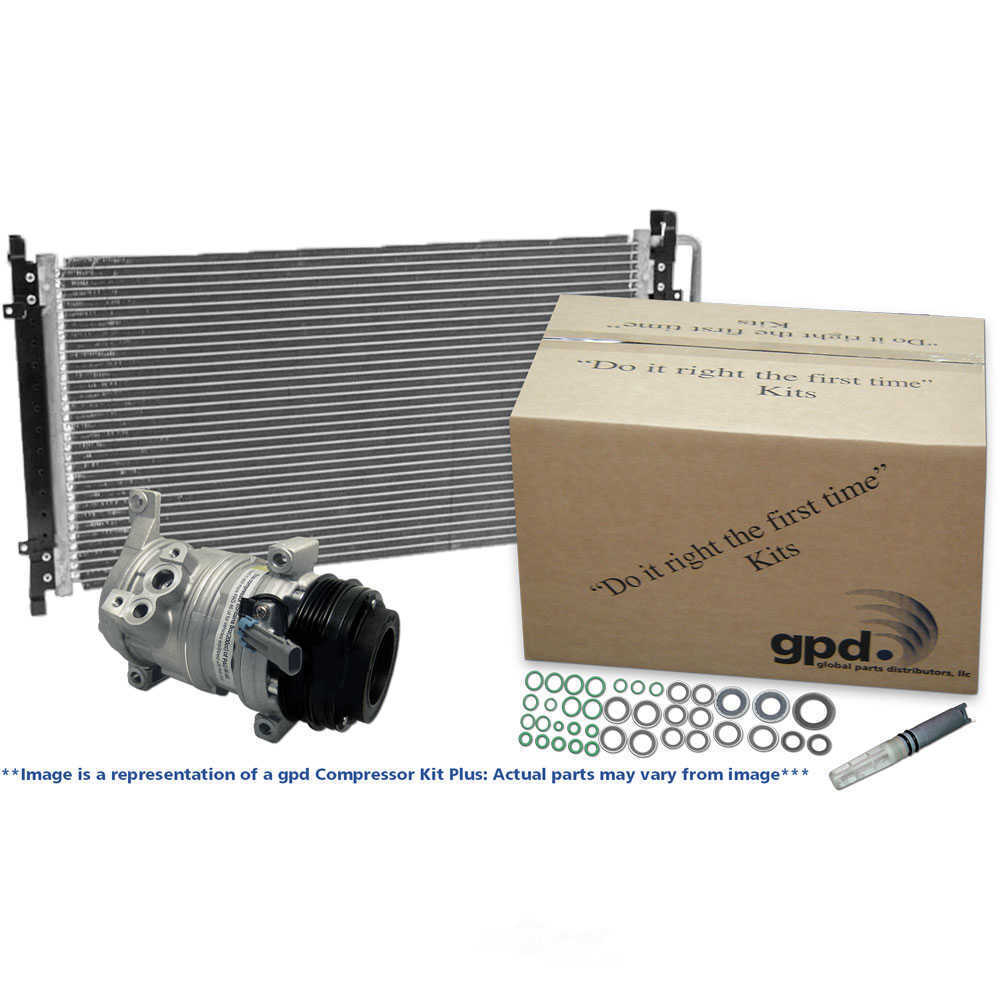 A/C Compressor and Condenser Kit for Nissan Rogue – New OEM Replacement