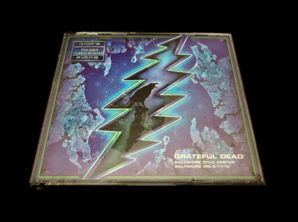 Grateful Dead Dick's Picks 23 Twenty Three Baltimore Maryland 1972 9/17/72 3 CD