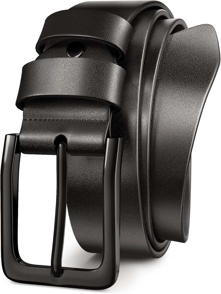 Genuine Leather Dress/Casual Belt for Men (1.5