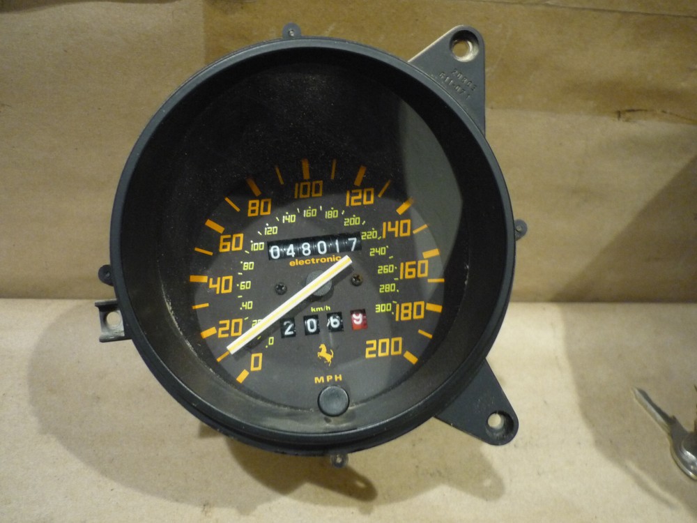Ferrari 348 - Speedometer/MPH - P/N 142777