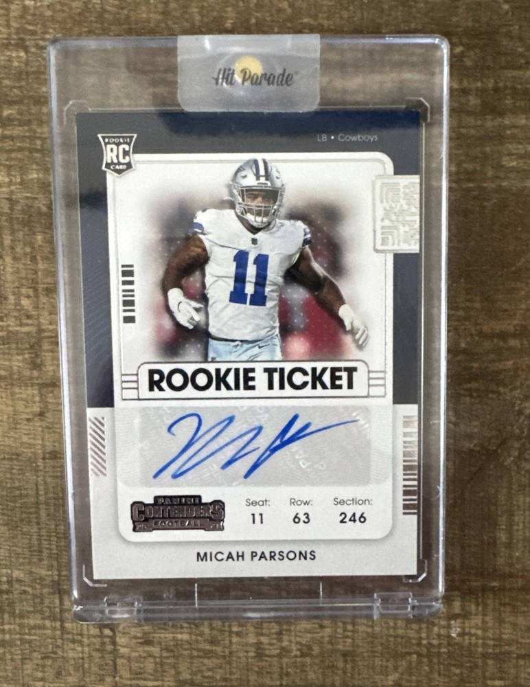 2021 Panini Contenders - Rookie Ticket Micah Parsons #146 (AU, RC)