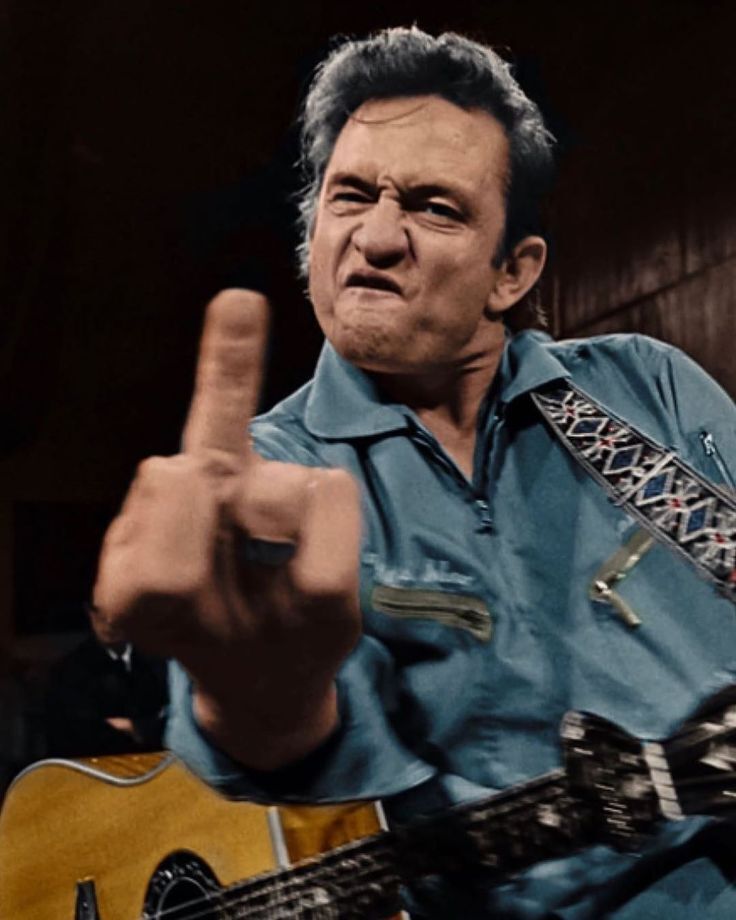 Johnny Cash Portrait 8x10 Picture Celebrity Print
