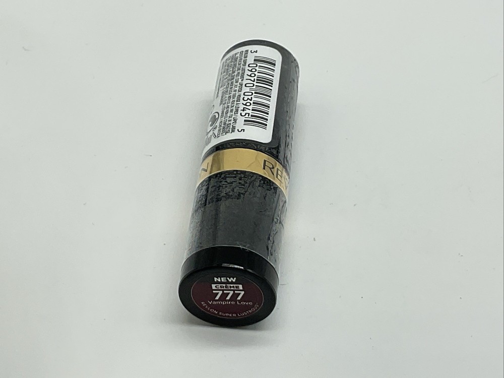 Revlon Super Lustrous Lipstick in 777 Vampire Love - Rich, Bold Shade