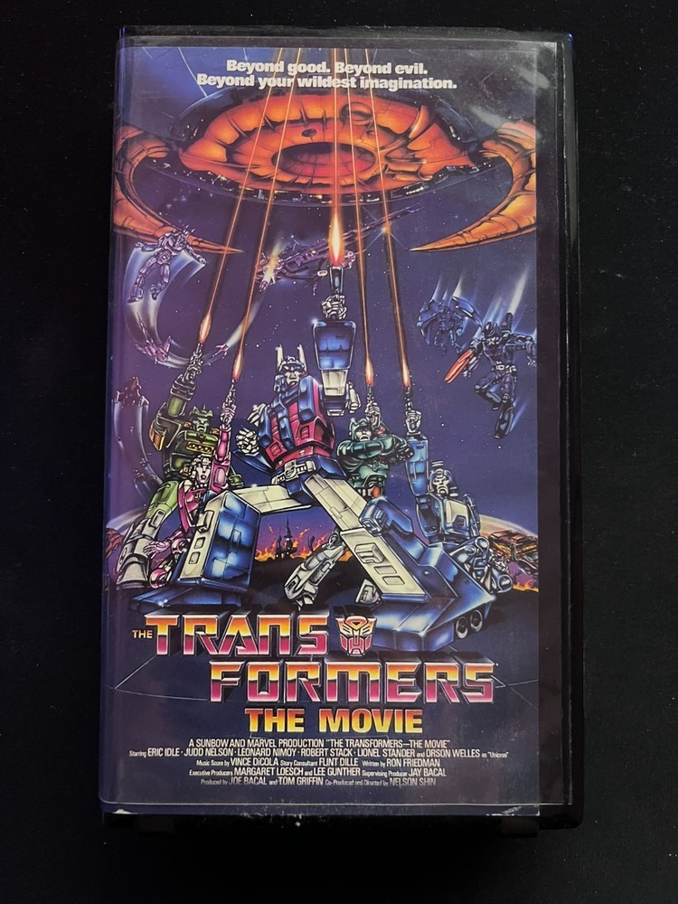 The Transformers: The Movie (1986) VHS, 1999 Kid Rhino release