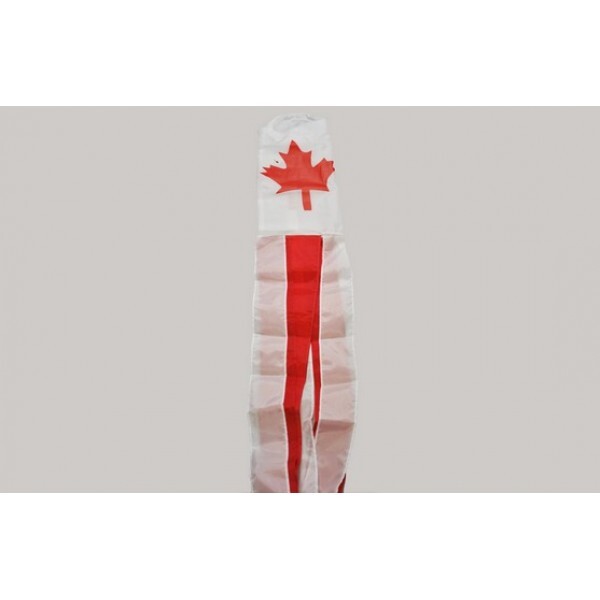 CANADA WINDSOCK FLAG 3' - CANADIAN WINDSOCKS FLAGS 150 cm - New