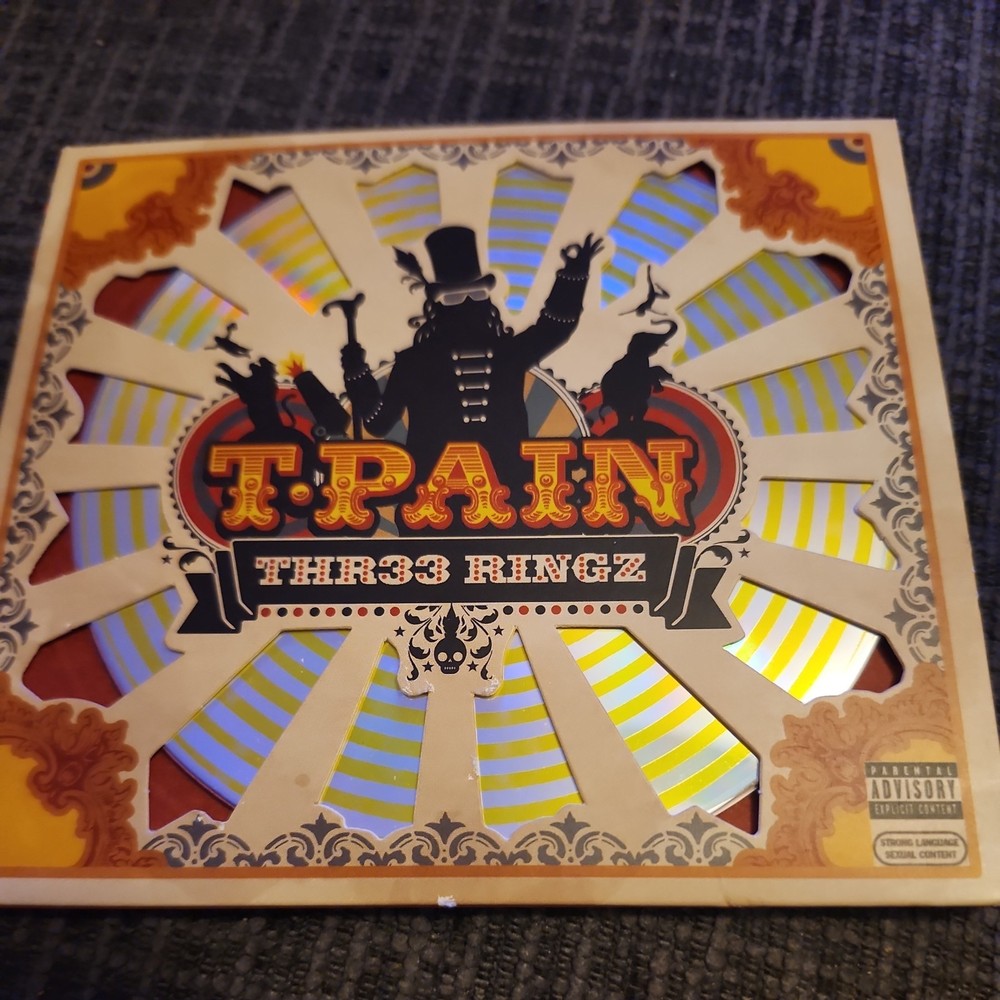 Thr33 Ringz [Deluxe Edition] [PA] [Digipak] by T-Pain (CD, 2008, Jive (USA))