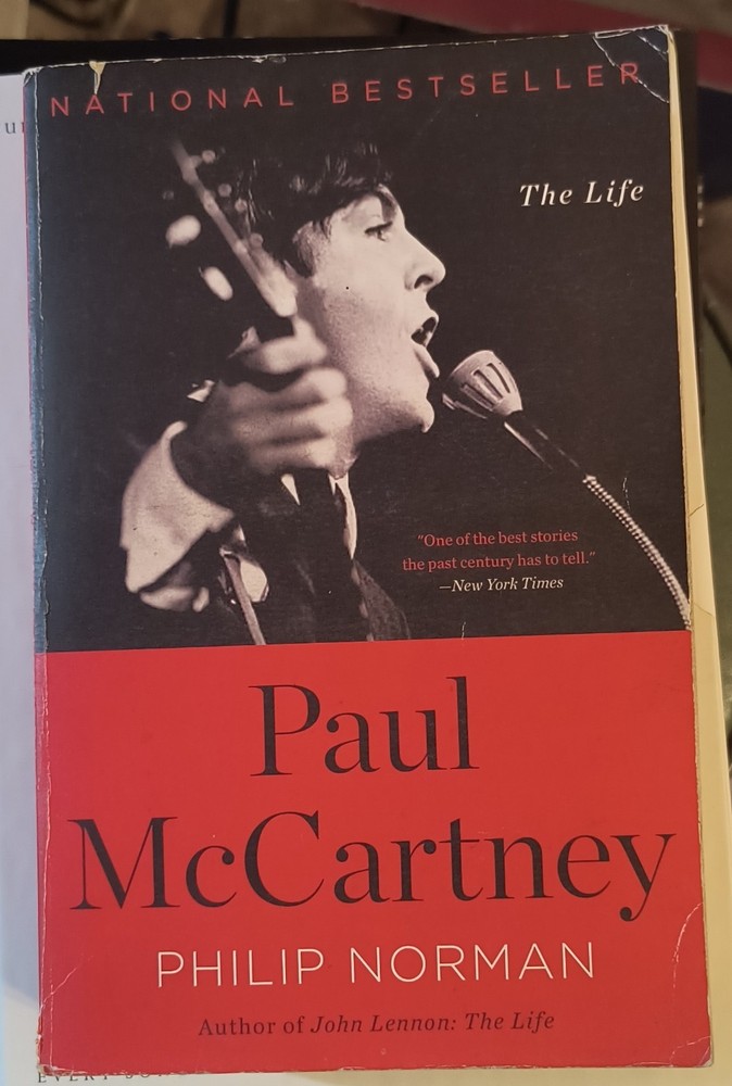 PAUL MCCARTNEY:THE LIFE by Philip Norman Paperback Biography Used Good Condition