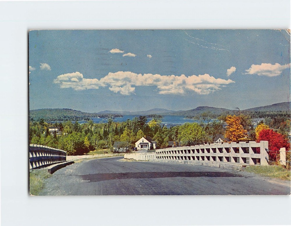 Postcard Moosehead Lake And Greenville Maine USA